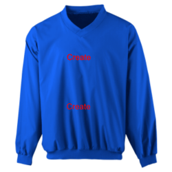 Test Adult Customized Poly Windshirt