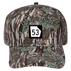 The-fifty-three Camoflauge Hat Otto Cap