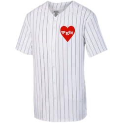 Toosii Youth Pin Stripe Baseball Jersey | Augusta Sportswear 1686