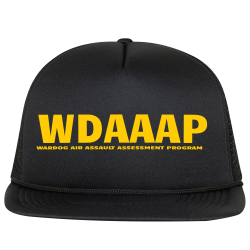 WDAAAP-WARDOG-AIR-ASSAULT-ASSESSMENT-PROGRAM Design Embroidered Hat | Unisex Decky Hat 223