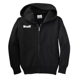 Staff Hanes Hooded Youth Sweatshirt