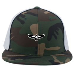 quotes Do It Yourself Custom Printed Flexfit Trucker Cap | Unisex Pacific Headwear D-Series Trucker Flexfit Cap