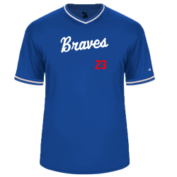 Braves-23 Youth Baseball Jersey
