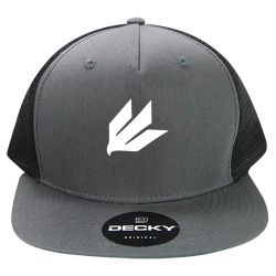 Create Order Custom Printed Hat | Unisex High Profile 5 Panel Cotton Trucker Decky Hat 1040