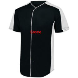 Hh Adult 100% Polyester Baseball Jersey Augusta Sportswear