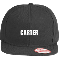 Carter Original Fit Flat Bill Snapback Cap