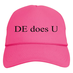 DE-does-UO-2 Do It Yourself Custom Printed Hat | Unisex Decky Hat 221