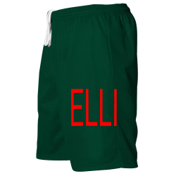 ELLIS Adult One Color  Mesh Shorts  - 569P