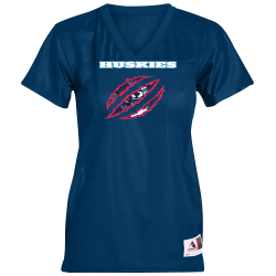 HUSKIES Augusta Girls Junior Fit Replica Football Tee