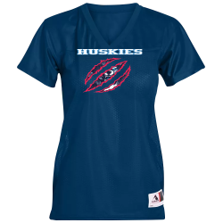 HUSKIES Augusta Girls Junior Fit Replica Football Tee