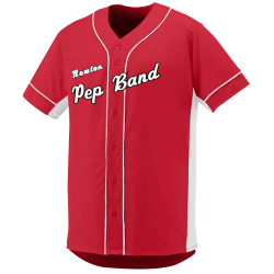 Newton-Pep-Band Adult 100% Polyester Baseball Jersey Augusta Sportswear