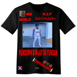 Box-WORLD-R.I.P-Qualo-Corey-JayMoe-RunDown-B-In-Jay-Da-Yungan------ðŸ¤¯ðŸ¥Š-Breed-solid-ebkðŸ¥ŠðŸ¤¯-ðŸ’‹ðŸ–¤ðŸ’‹ V-Neck T Shirt