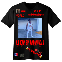 Box-WORLD-R.I.P-Qualo-Corey-JayMoe-RunDown-B-In-Jay-Da-Yungan------ðŸ¤¯ðŸ¥Š-Breed-solid-ebkðŸ¥ŠðŸ¤¯-ðŸ’‹ðŸ–¤ðŸ’‹ V-Neck T Shirt
