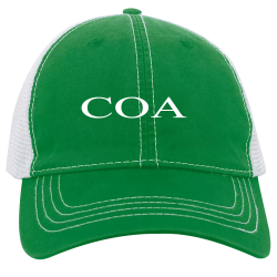 COACH Do It Yourself Custom Printed Cap | Unisex Pacific Headwear Vintage Trucker Snapback Cap