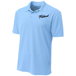 Flathead-polo-blue Adult Pique Polo