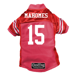MAHOMES-DOG-JERSEY Dog Football Jersey