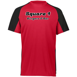 Square-1-Burgers--Bar Adult Baseball Jersey