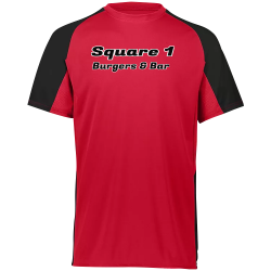 Square-1-Burgers--Bar-New Adult Baseball Jersey