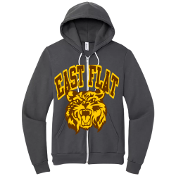 east-FLAT American Apparel Zip Hoodie