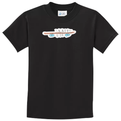 skate18 Design Screen Printed T-shirt | Unisex Port & Company T-shirt Pc61y