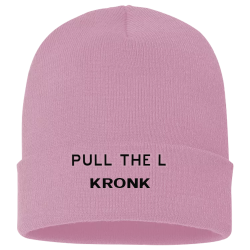 PULL-THE-LEVER--KRONK Design Custom Printed Beanie | Unisex Yupoong Beanie 1501kc