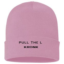 PULL-THE-LEVER--KRONK Design Custom Printed Beanie | Unisex Yupoong Beanie 1501kc