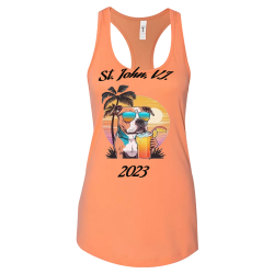 St.-John--V.I.-2023 Design Your Own Printed Tank Top | Womens Next Level Tank Top
