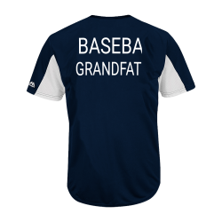 BASEBALL-GRANDFATHER Custom Yankees Two-Button Jersey - MAI383