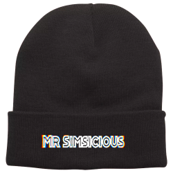 Brendensims Black RONIN Beanie Buy Printed Beanie | Adult Pacific Headwear Beanie