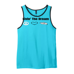 Livin-The-Dream DISCONTINUED Mens Cotton Tank Top