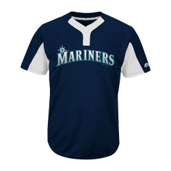 Mariners Youth Mariners Two-Button Jersey - Mariners-MAIY83