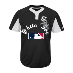 White-Sox Custom White Sox Two-Button Jersey - White Sox-MAI383