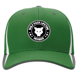 Wolfpack-hat Flexfit Three Toned Hat 
