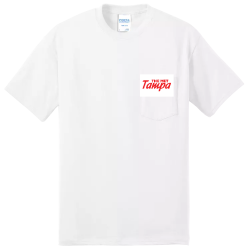 Create Design Your Own Embroidered T-shirt | Adult Port & Company T-shirt PC55P