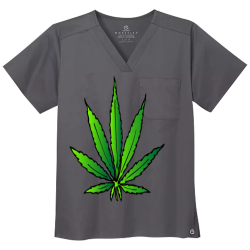 Green-NP USMC Design Your Own Printed Medical Uniform | Unisex Wonderwink Medical Uniform Ww3160