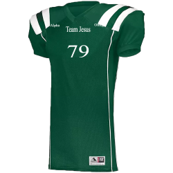 Team-Jesus-79-Alpha-Omega Augusta TForm Football Jersey