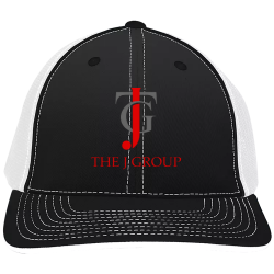 The-J-Group Design Embroidered Cap | Unisex Pacific Headwear Trucker Flexfit Cap