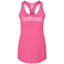 Tried-shutting-my-mouth... Create Screen Printed Tank Top | Womens Bella Tank Top 6008