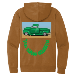 The-Green-Burrito Design Your Own Custom Printed Hoodie | Adult District Hoodie