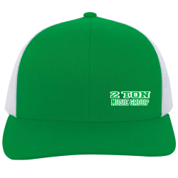 2-TON-MUSIC-GROUP Create Printed Cap | Unisex Pacific Headwear Trucker Snapback Cap