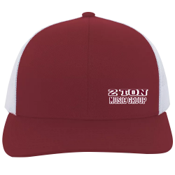2-TON-MUSIC-GROUP Create Printed Cap | Unisex Pacific Headwear Trucker Snapback Cap