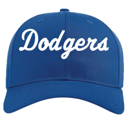 Dodgers Cotton Snapback Two Color Hat 