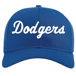 Dodgers Cotton Snapback Two Color Hat 