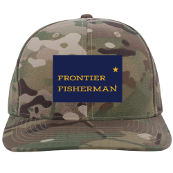 Frontier1 Design Screen Printed Cap | Unisex Pacific Headwear Multicam Pirstop Cordura Snapback Cap