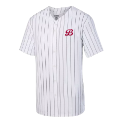 Jersey Adult Pin Stripe Baseball Jersey Augusta Sportswear