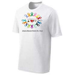 AMD3EastWalk-Shirts Adult Racer Wicking Mesh Tee