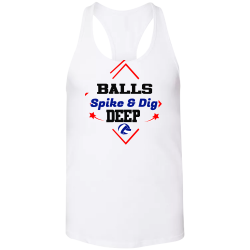 Balls-Deep Create Screen Printed Tank Top | Womens Bella Tank Top 6008