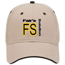 Fairs-Solution-FS Low Pro Sandwich Visor Trucker Otto Cap 
