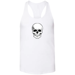 Skull-tank Create Screen Printed Tank Top | Womens Bella Tank Top 6008