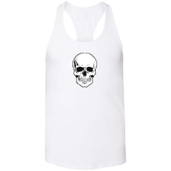 Skull-tank Create Screen Printed Tank Top | Womens Bella Tank Top 6008